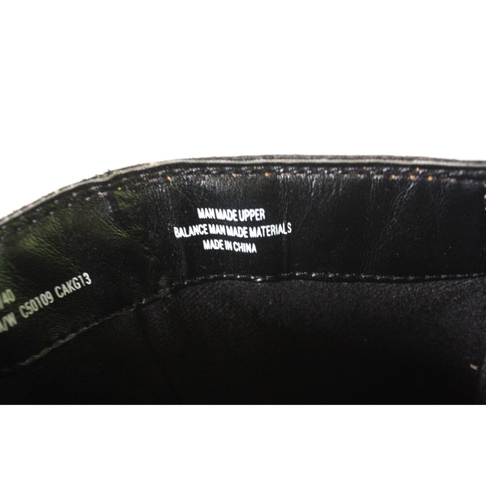 BOC BORN Boots Womens sz 8.5 Black Pebbled Leather Tall Flat*READ - Picture 7 of 9